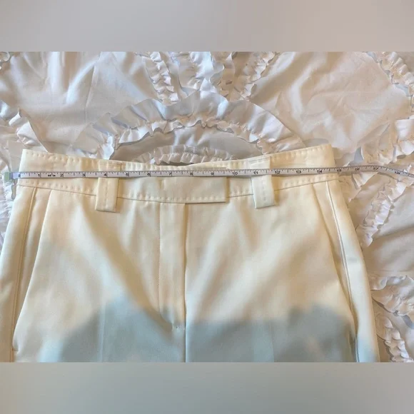 NWT Marcella white cropped pants - Beautifully made! Size 8 - Picture 7 of 14
